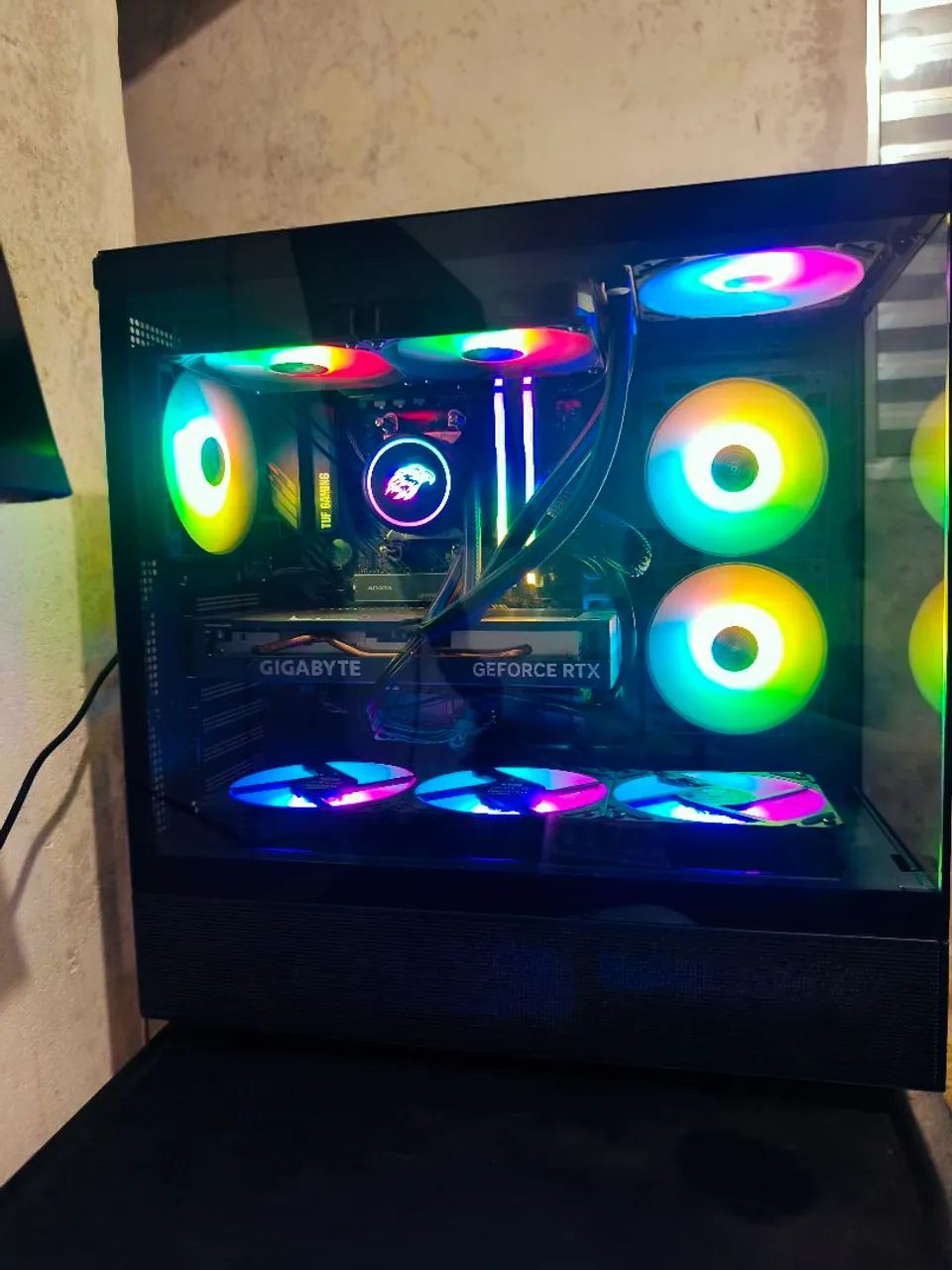 Pc gamer + teclado magnético 
