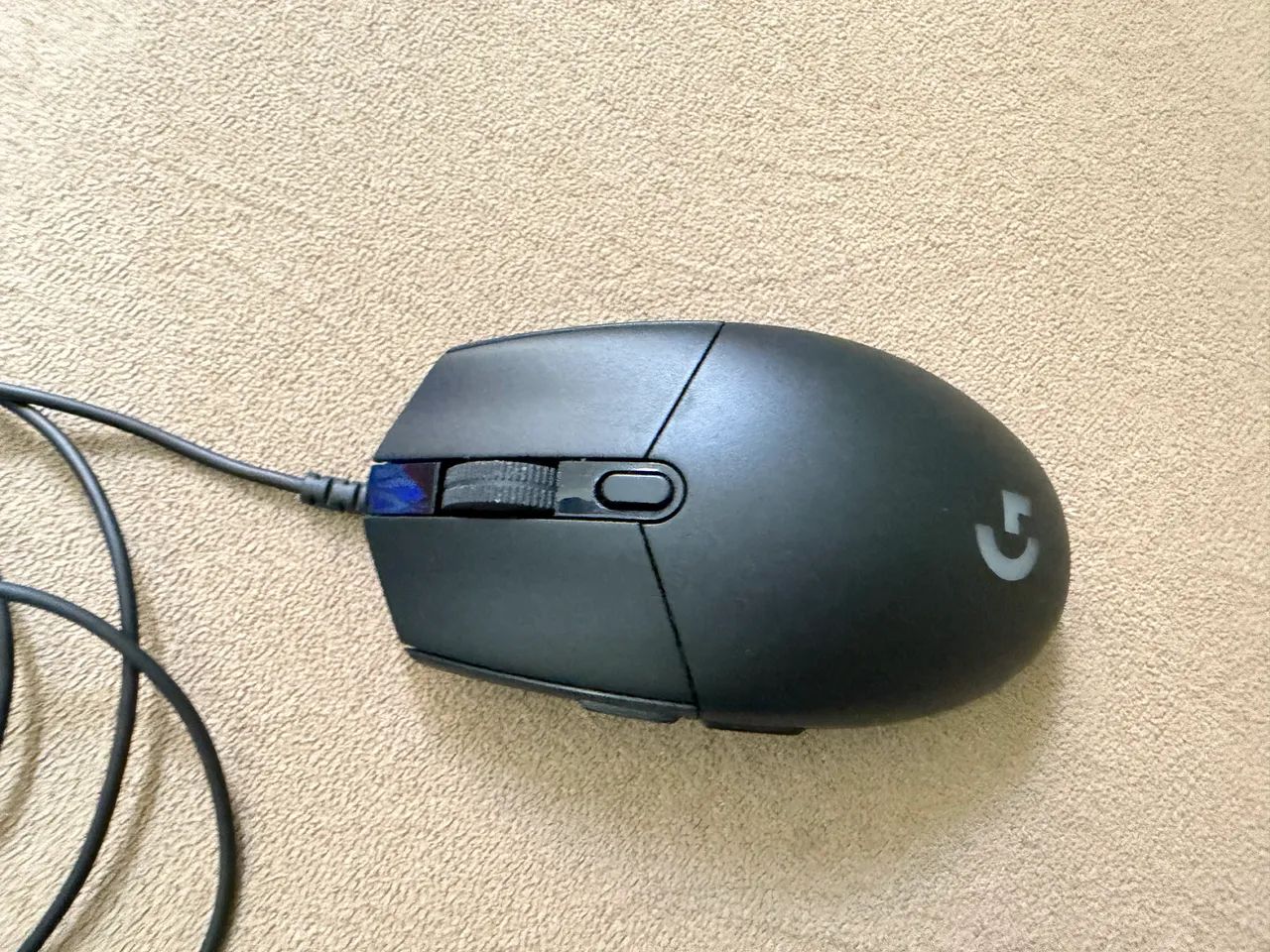 Mouse Gamer Logitech G203 RGB LIGHTSYNC, até 8.000 DPI, Preto - Foto 3