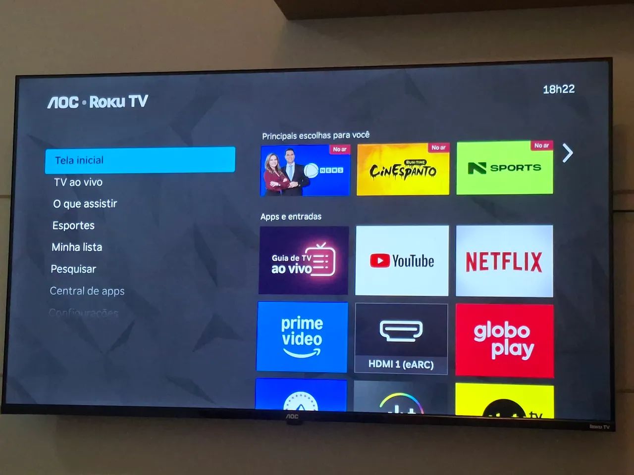 TV AOC 50' 4K