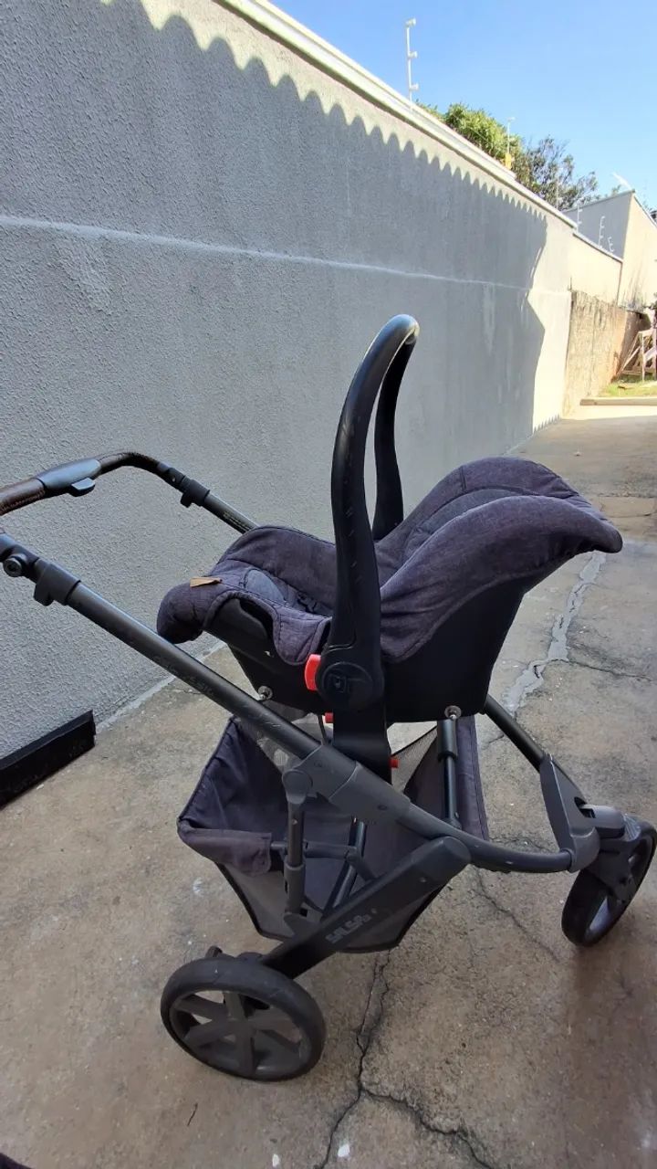 Bebê conforto e carrinho ABC Design Desapego - Foto 5
