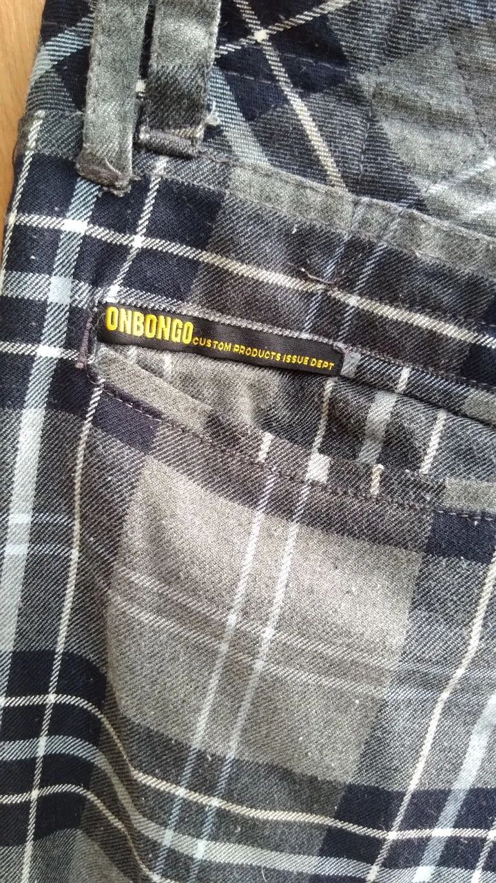 Calça xadrez onbongo N40 - Foto 3