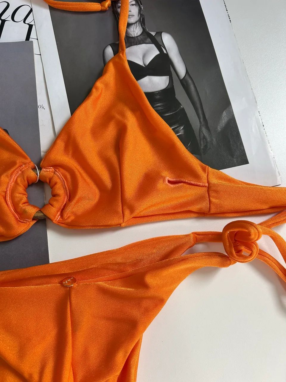 Conjunto biquíni laranja  - Foto 3