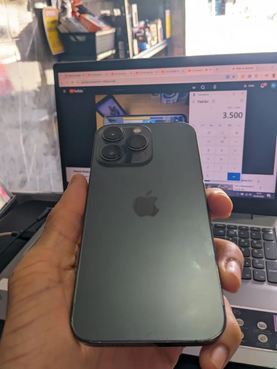 Iphone 13 pro 128gb todo original pra vender hj tem conversa - Foto 5