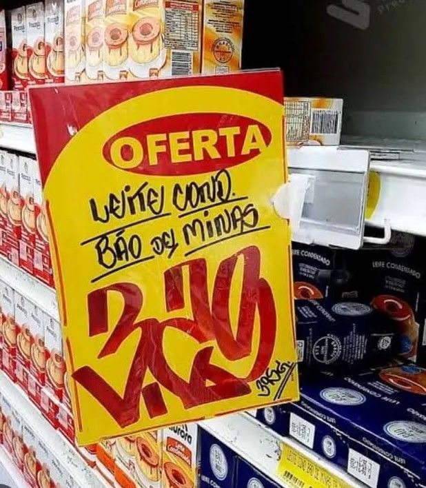 Cartazista de supermercados 