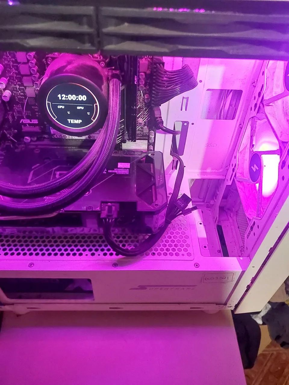 PC GAMER RTX 4060 + Ryzen 5 8400F | 16GB DDR5 | Water Cooler LCD ...