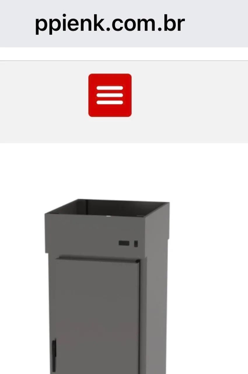  VENDO ESTUFA VERTICAL TIPO PASS-THROUGHT 75CM MARCA PPIENK INOX 304 