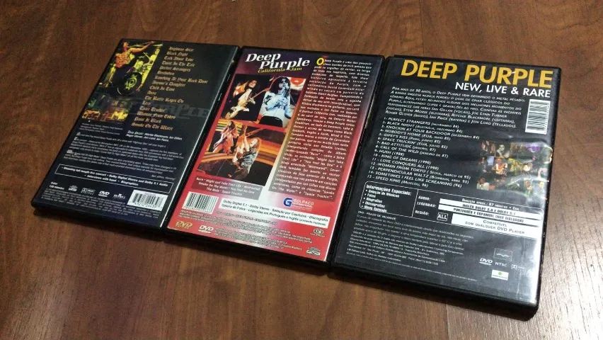 Lote dvds Deep Purple - Ótimo estado! - Foto 4