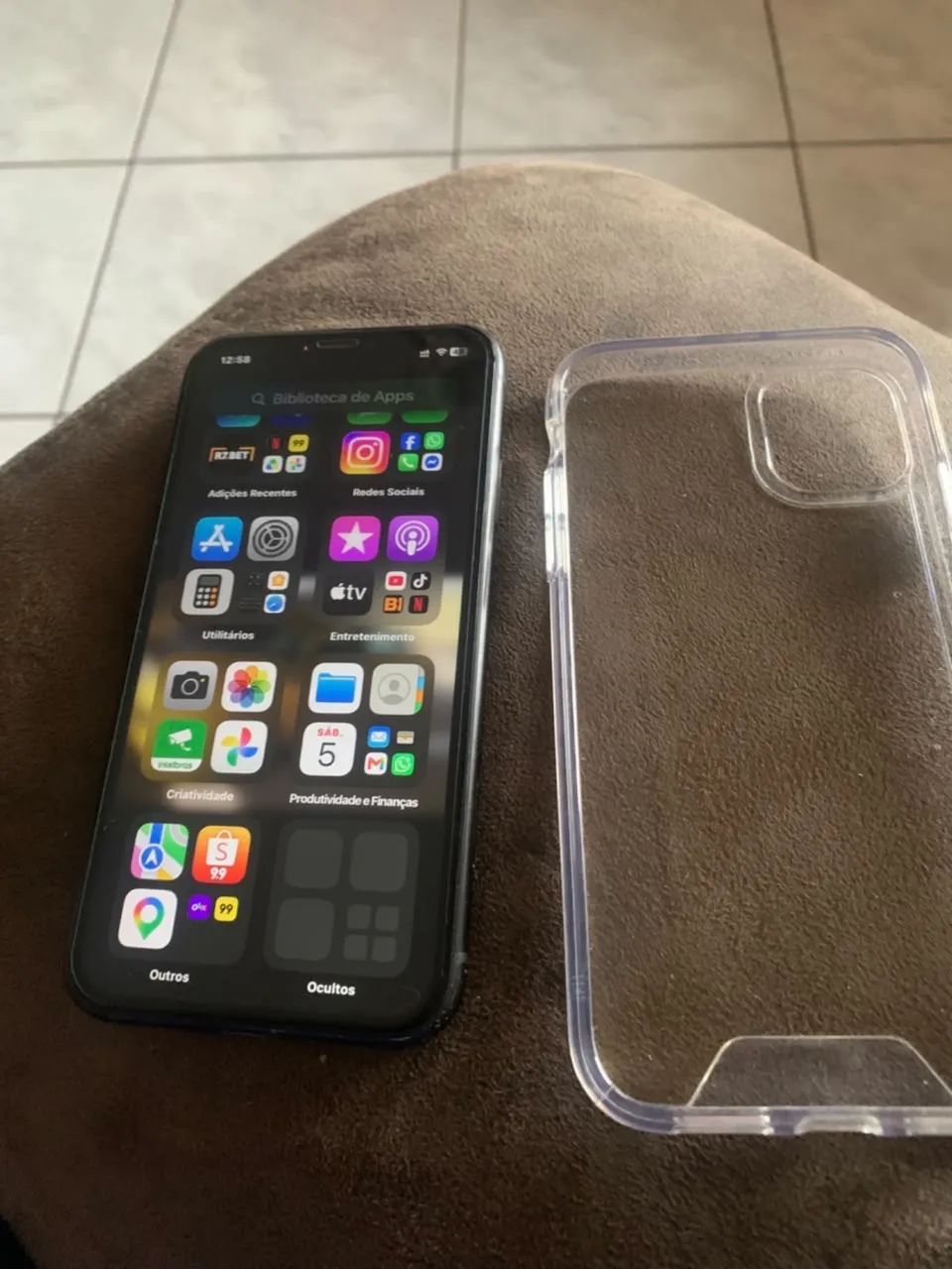 iPhone XR muito novo modificado 13 - Foto 5