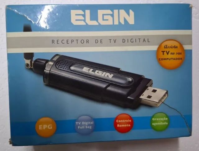 Receptor de TV digital USB para computador