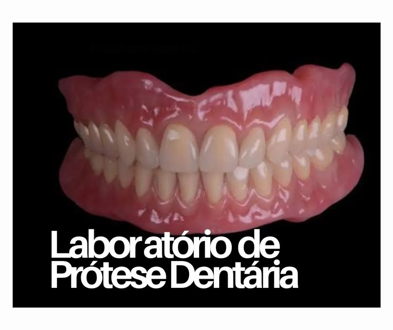 Laboratório de prótese dentária 