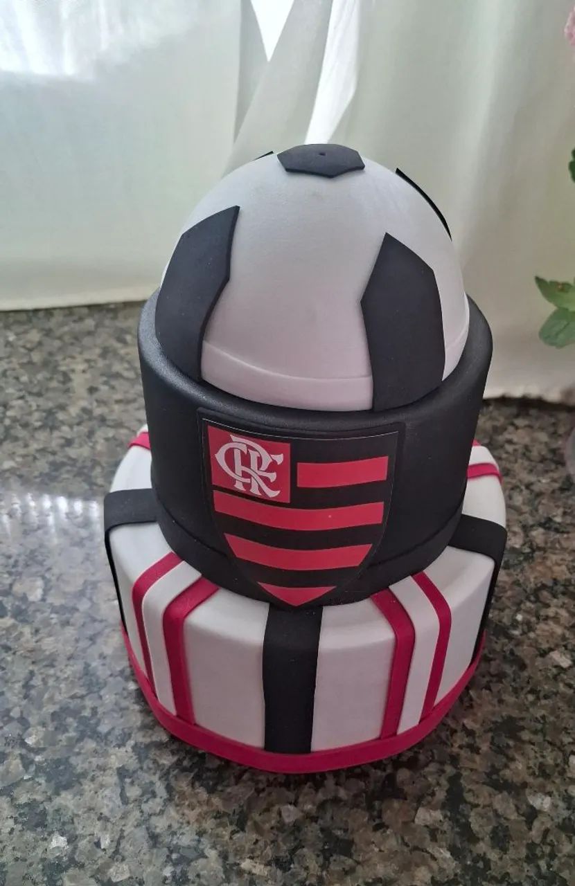 Bolo Fake Flamengo 