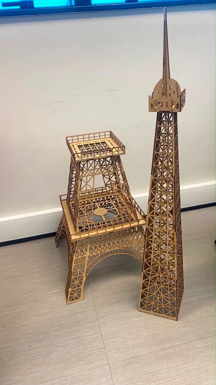 Torre Eiffel de MDF