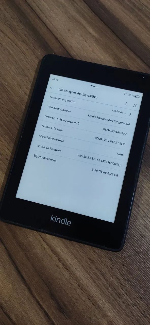 Kindle Paperwhite 10 geração 6GB - Tablets e E-Readers - São