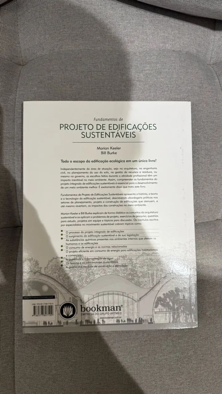 Livro FUNDAMENTOS DE PROJETO DE EDIFICAÇÕES SUSTENTÁVEIS - Keeler e Vaidya - Foto 3