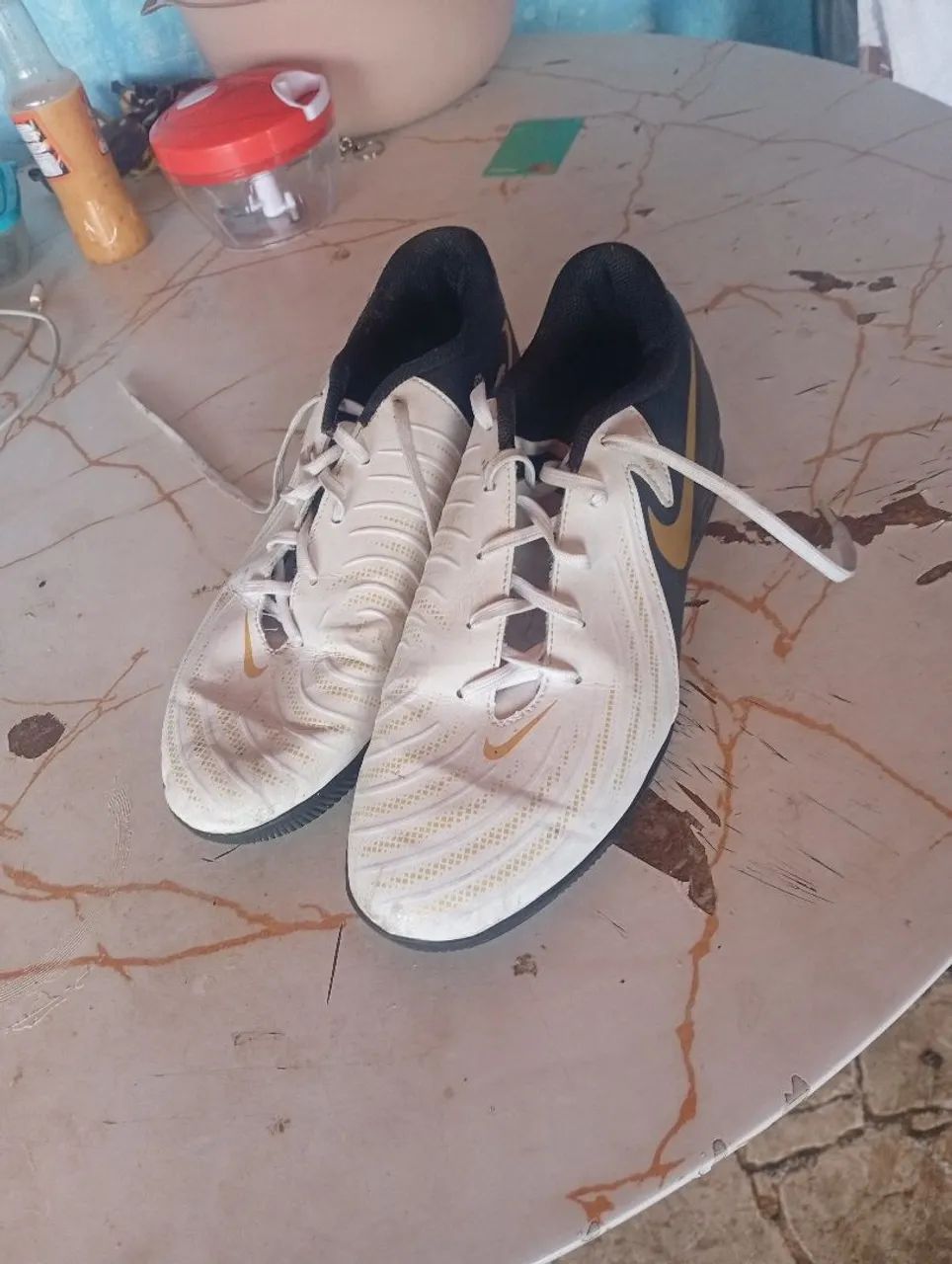 Nike Phantom GX II branca futsal - Foto 2