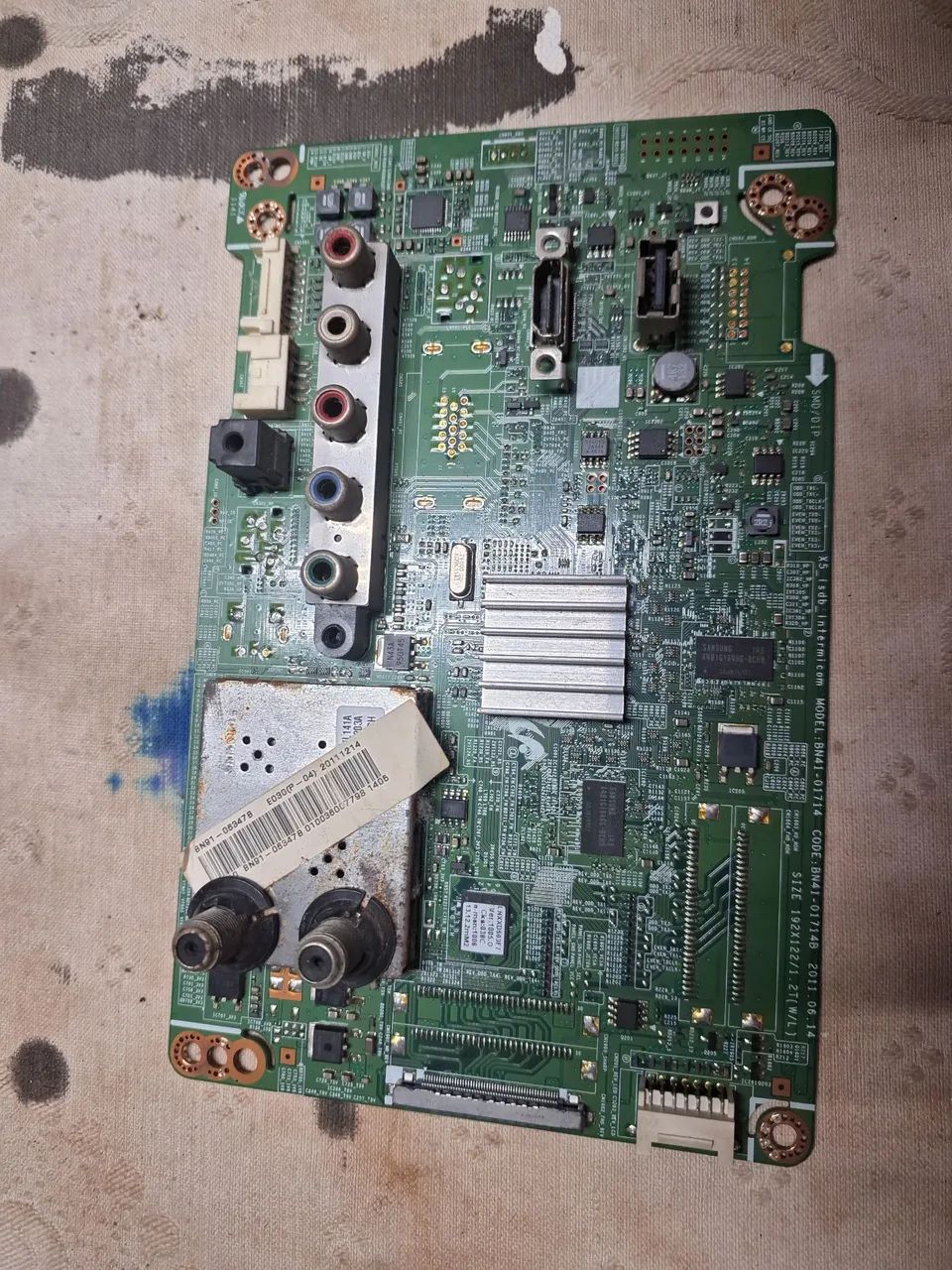 Placa principal samsung, ln40d503