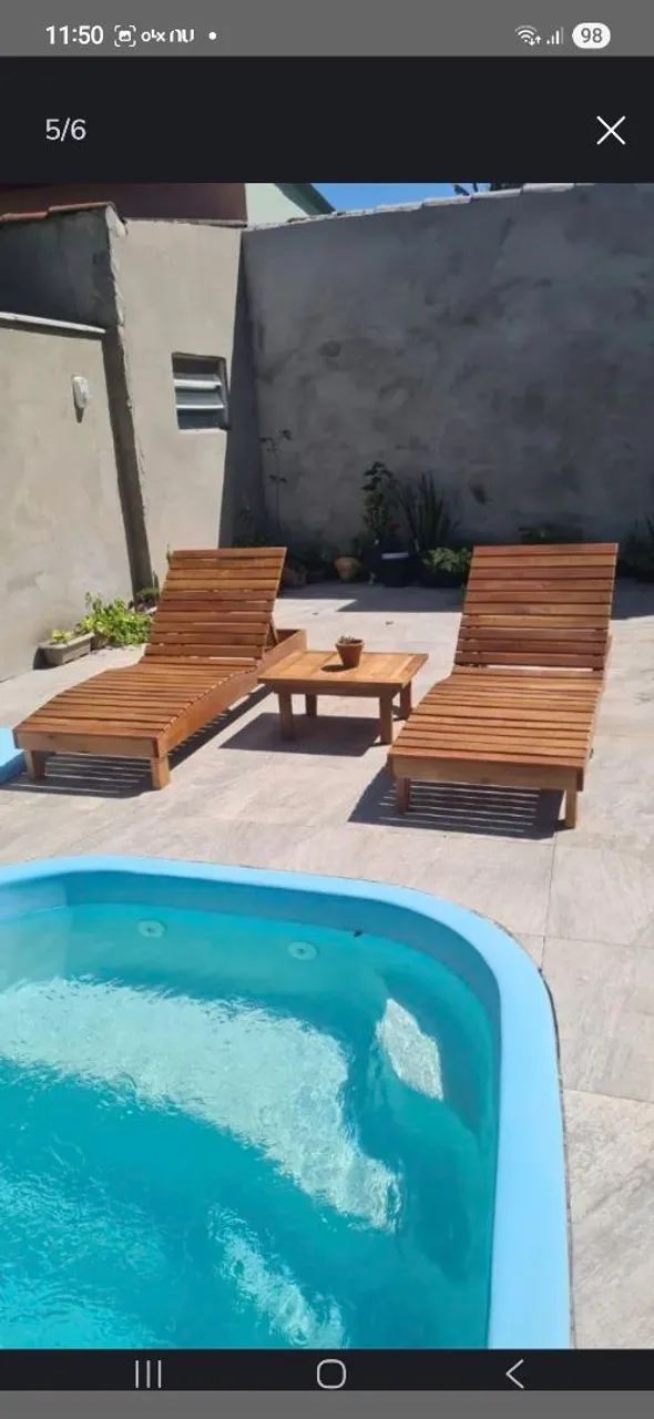 Espreguiçadeira para área de piscina - Foto 2