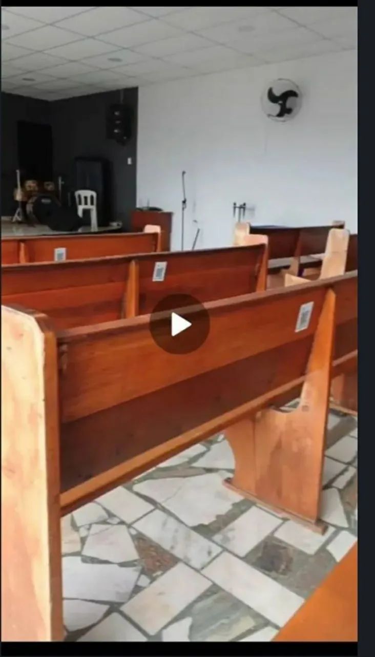 Bancos de Madeira para Igreja