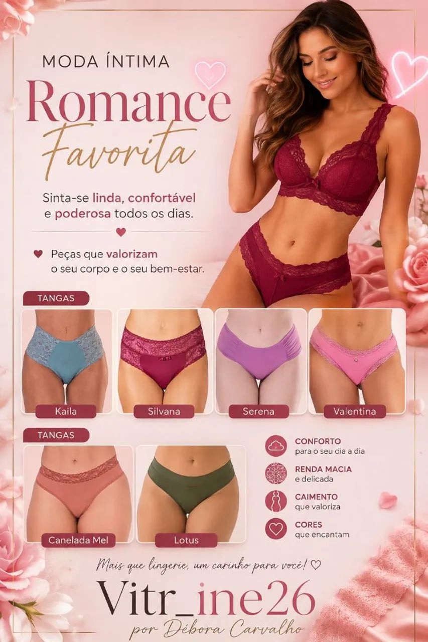 Calcinhas da romance - Foto 3