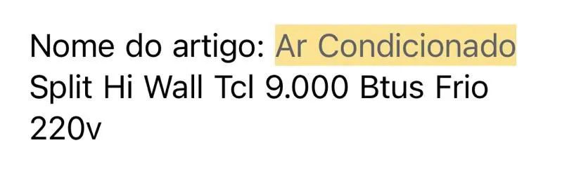 Ar TCL 9.000BTUs - Foto 2