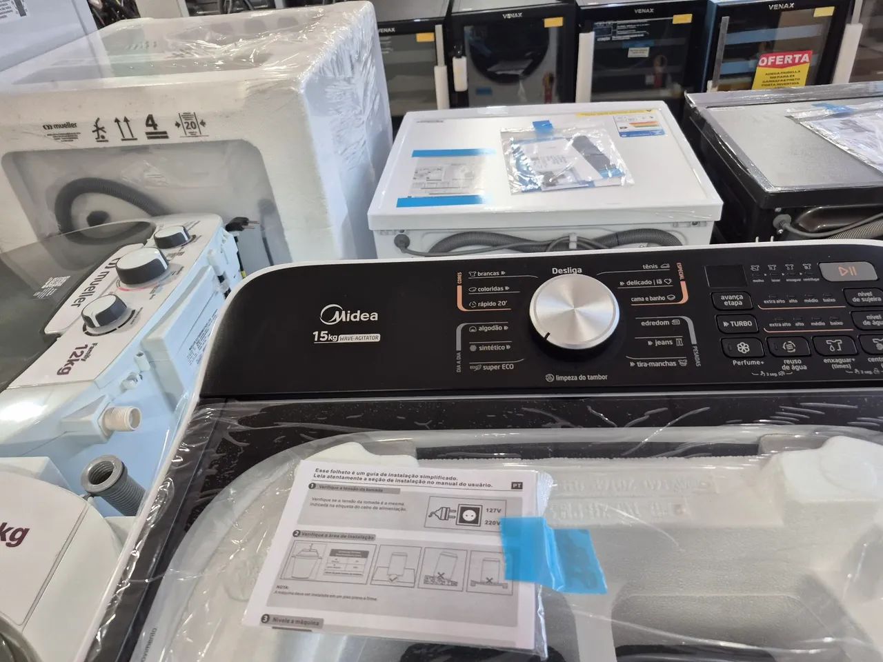 Lavadora automatica 15 kg Midea - Foto 4