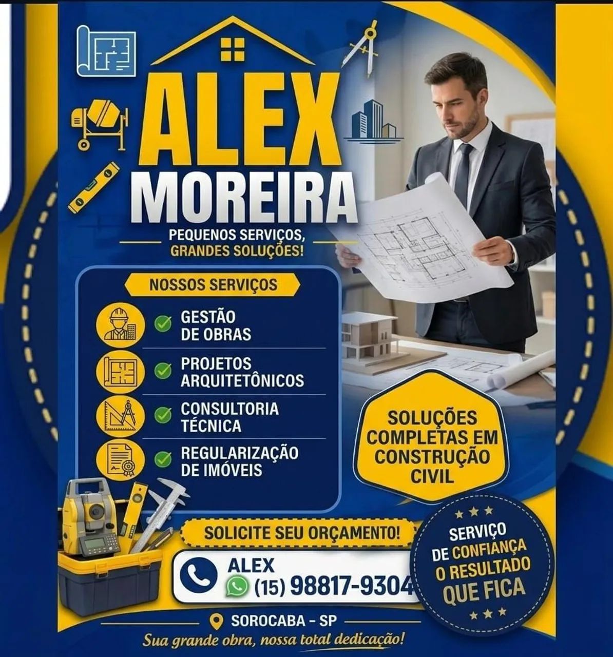 Engenharia Civil e Gestão de Obras | Alex Moreira