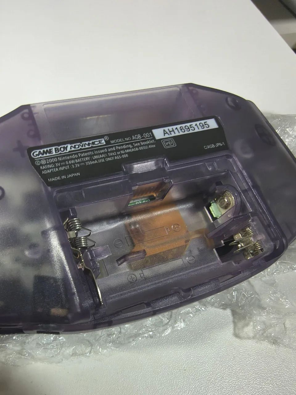 Gameboy advance atômic purple com tela ips  - Foto 4