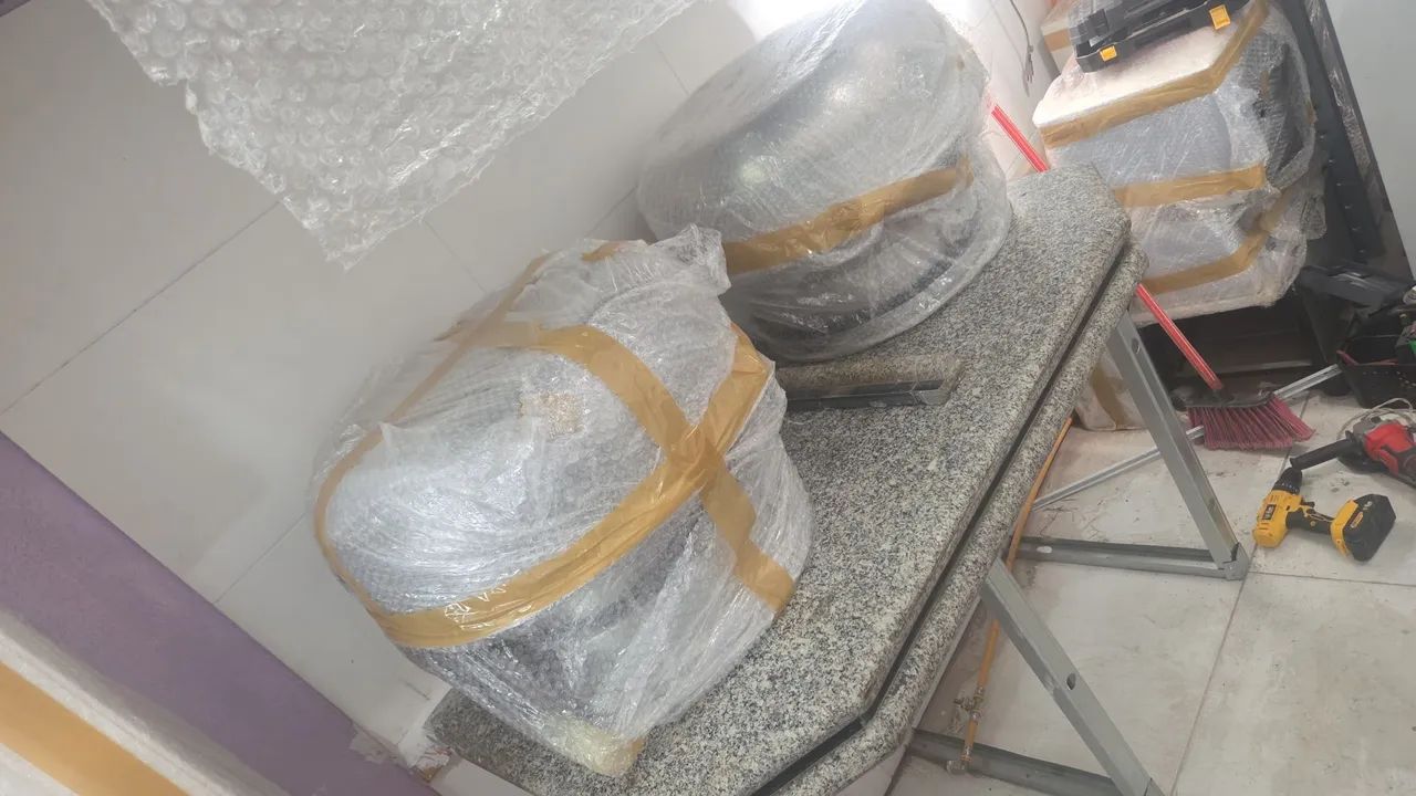 Pizzaria pronta para inaugurar 