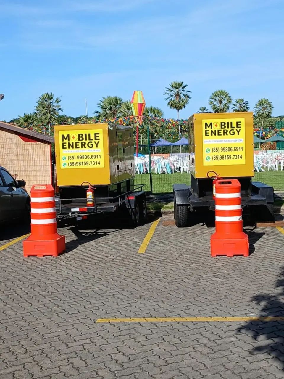 Geradores de Energia para seu evento