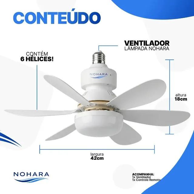 Ventilador de Teto - Foto 4