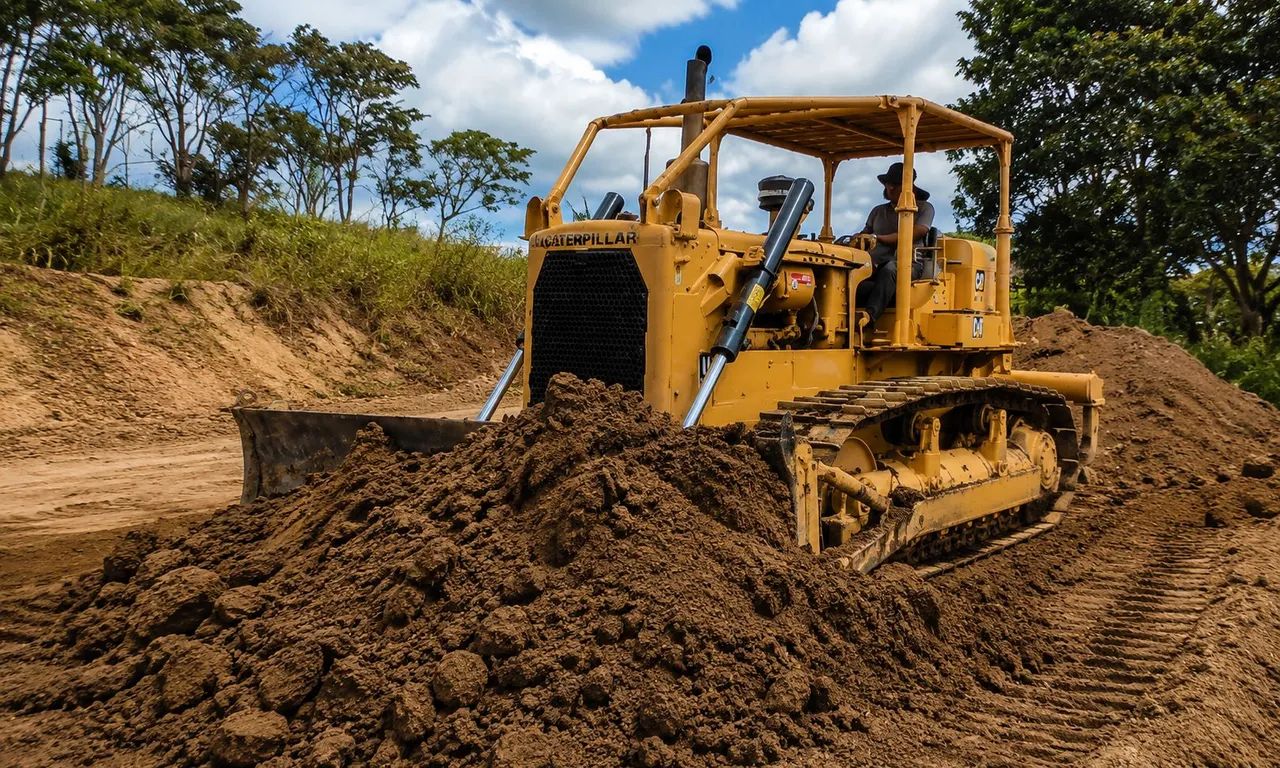 Trator de Esteira Caterpillar D6D - Foto 4