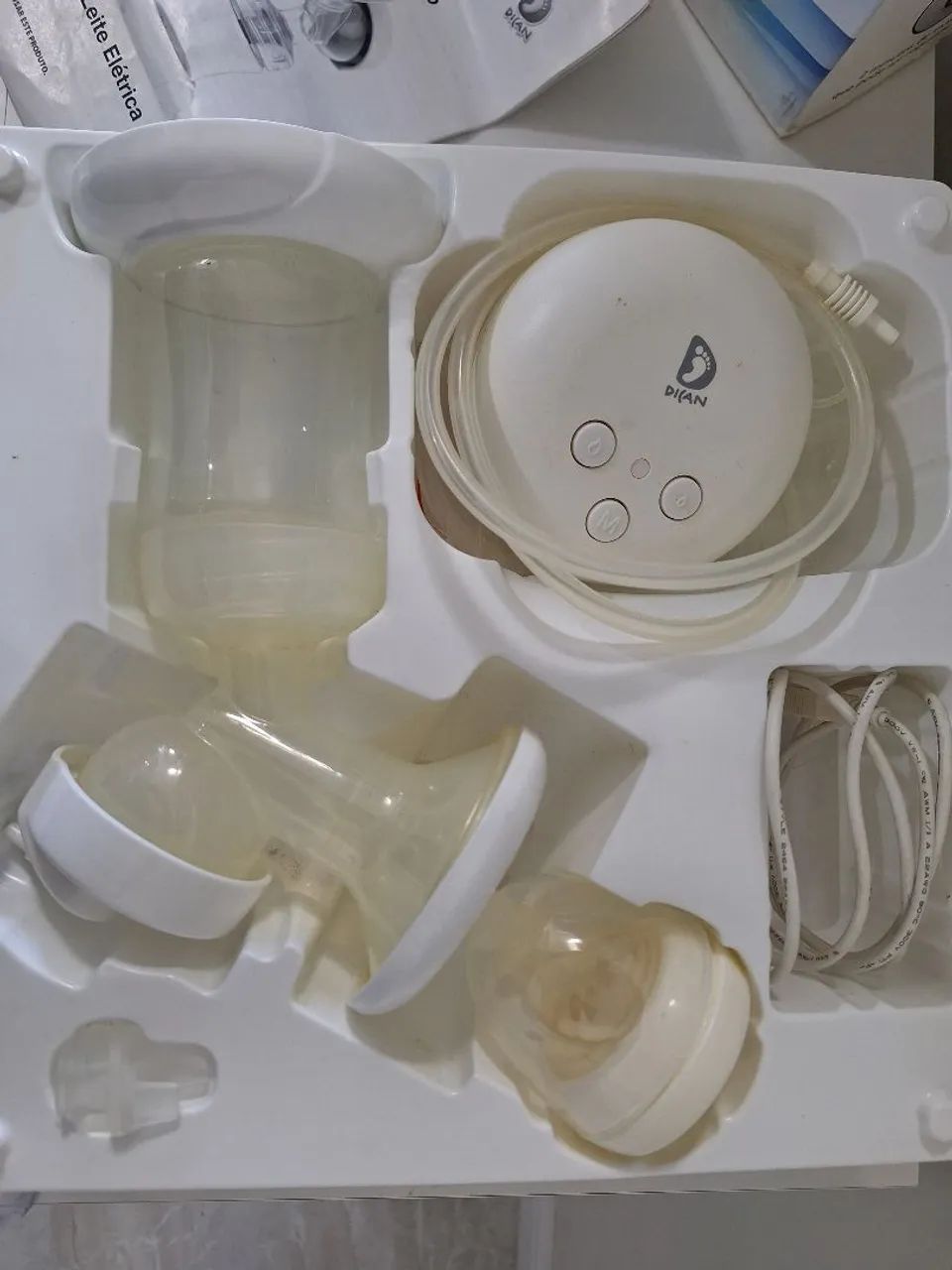 Bomba Extratora De Leite Elétrica Dican Minimi (Usada - Excelente Estado) - Foto 3