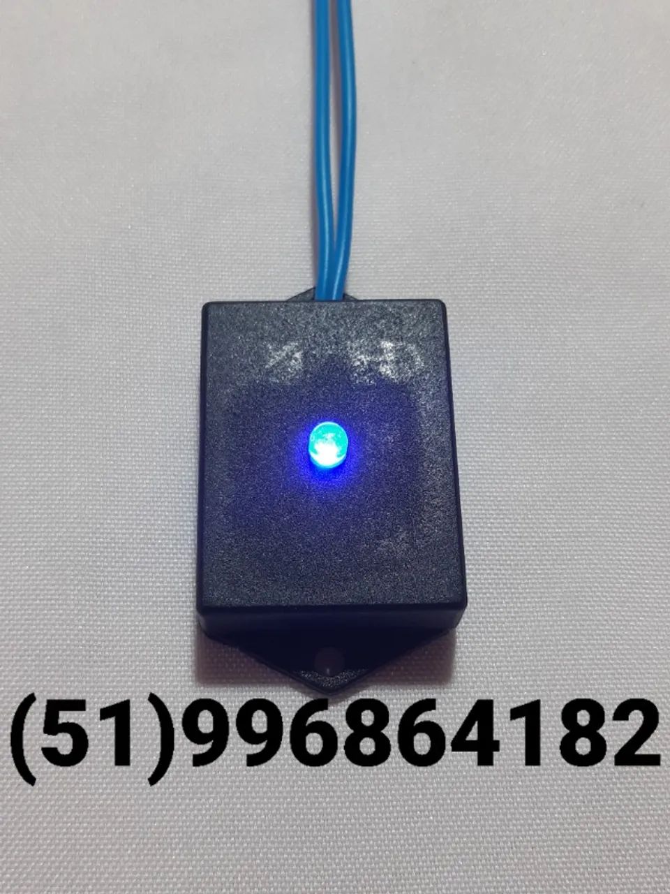 Led pisca bivolt automático 127v/220v simula alarme ou sinalização em geral