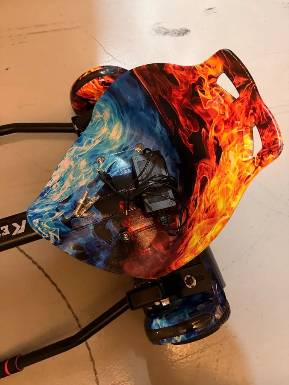 Kit Hoverkart Com Hoverboard E Assento Ajustável Presente - Foto 4