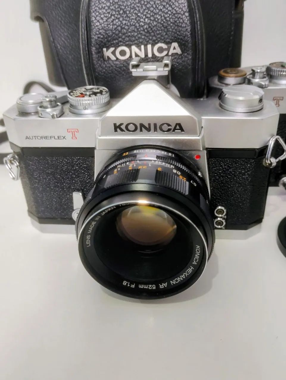 Camera Konica Autoreflex T + corpo doador - Foto 2
