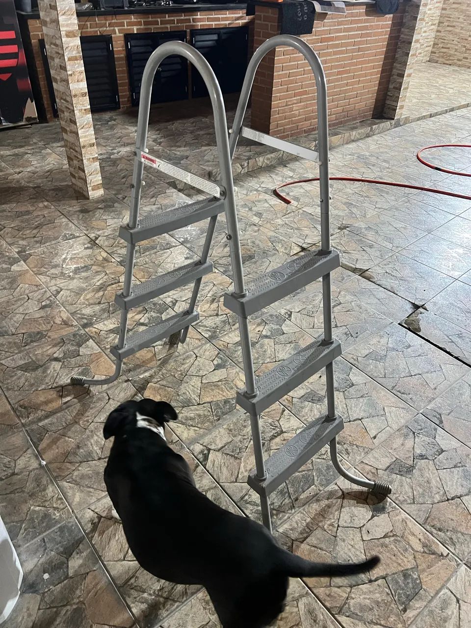 Escada para piscina