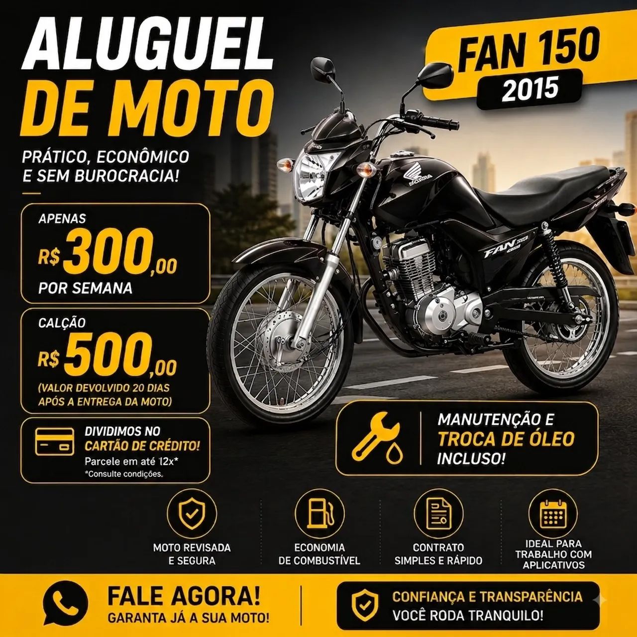 Aluguel de moto 