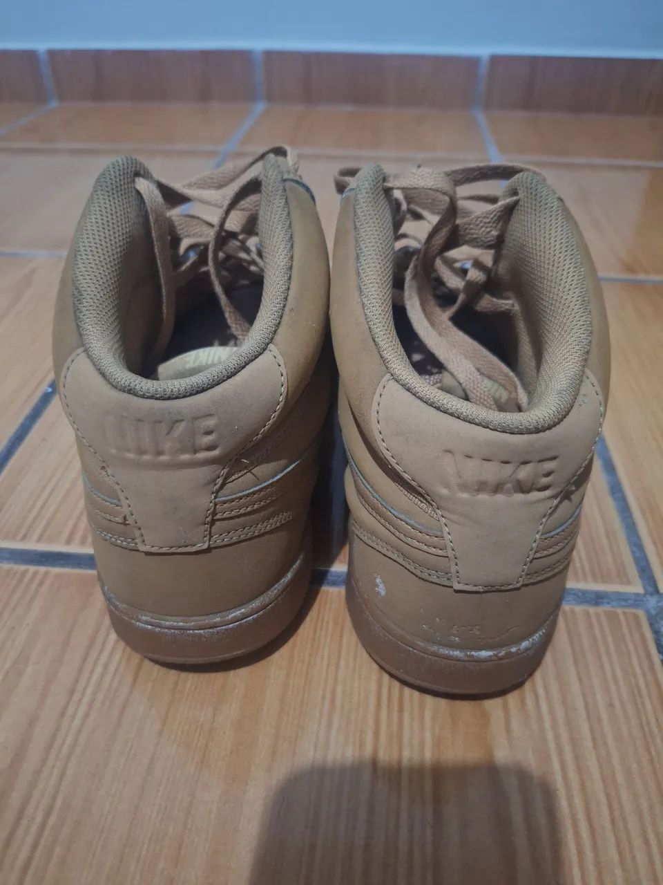 Nike Cour Vision Mid marrom - Foto 3