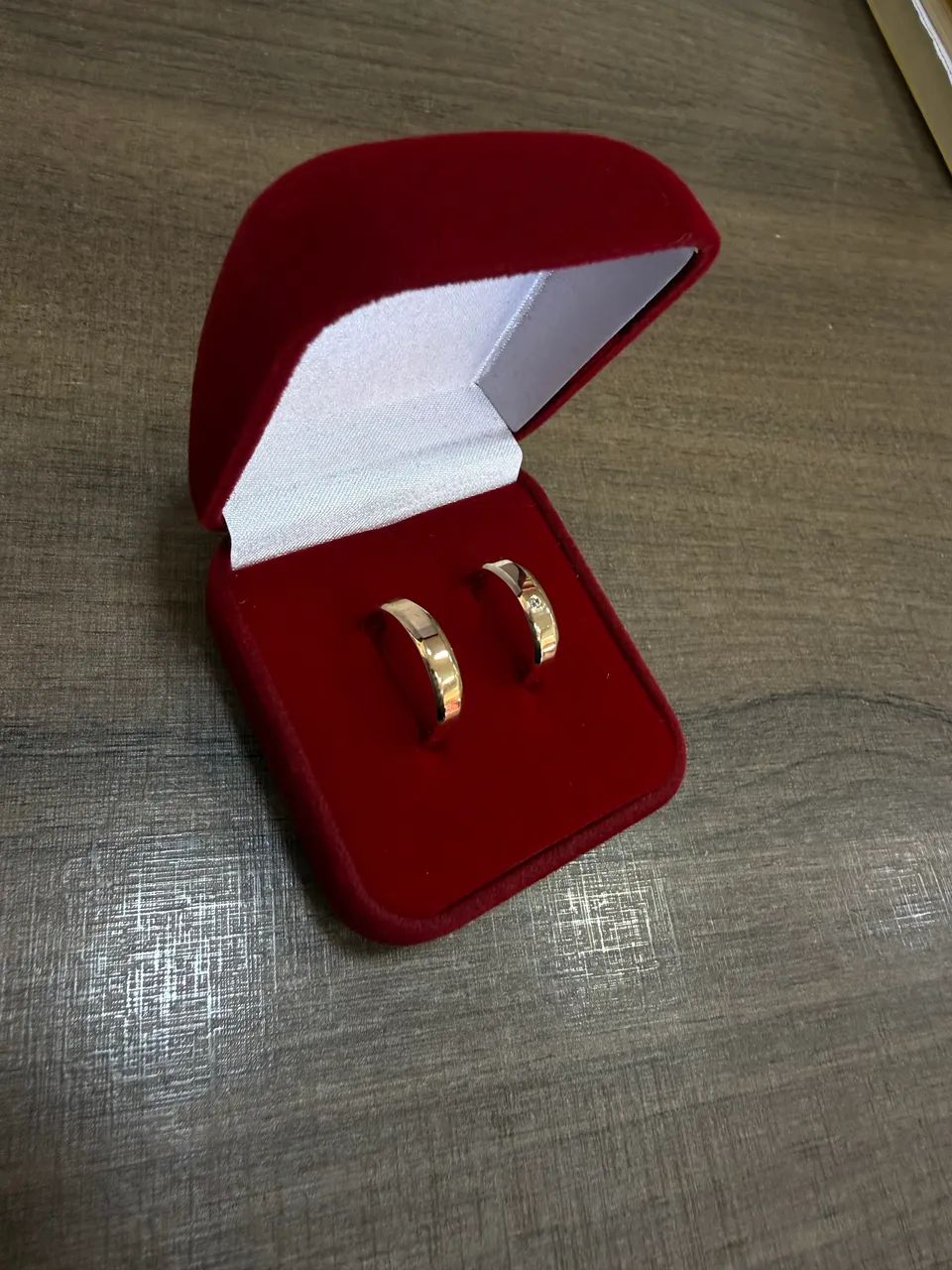 Par de Aliança em ouro 18K - Foto 4