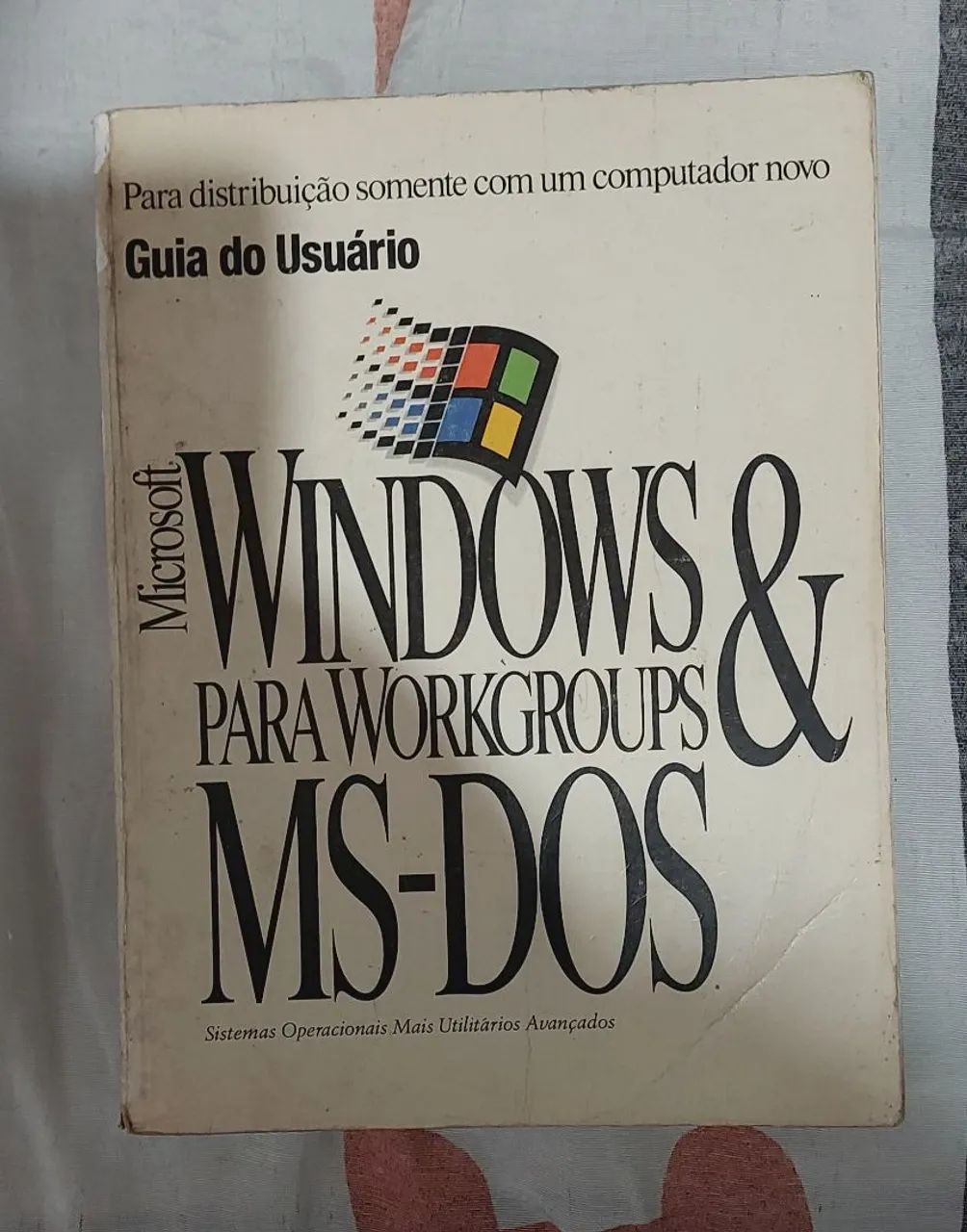 livro Microsoft Windows & MS-DOS! Bem conservado 