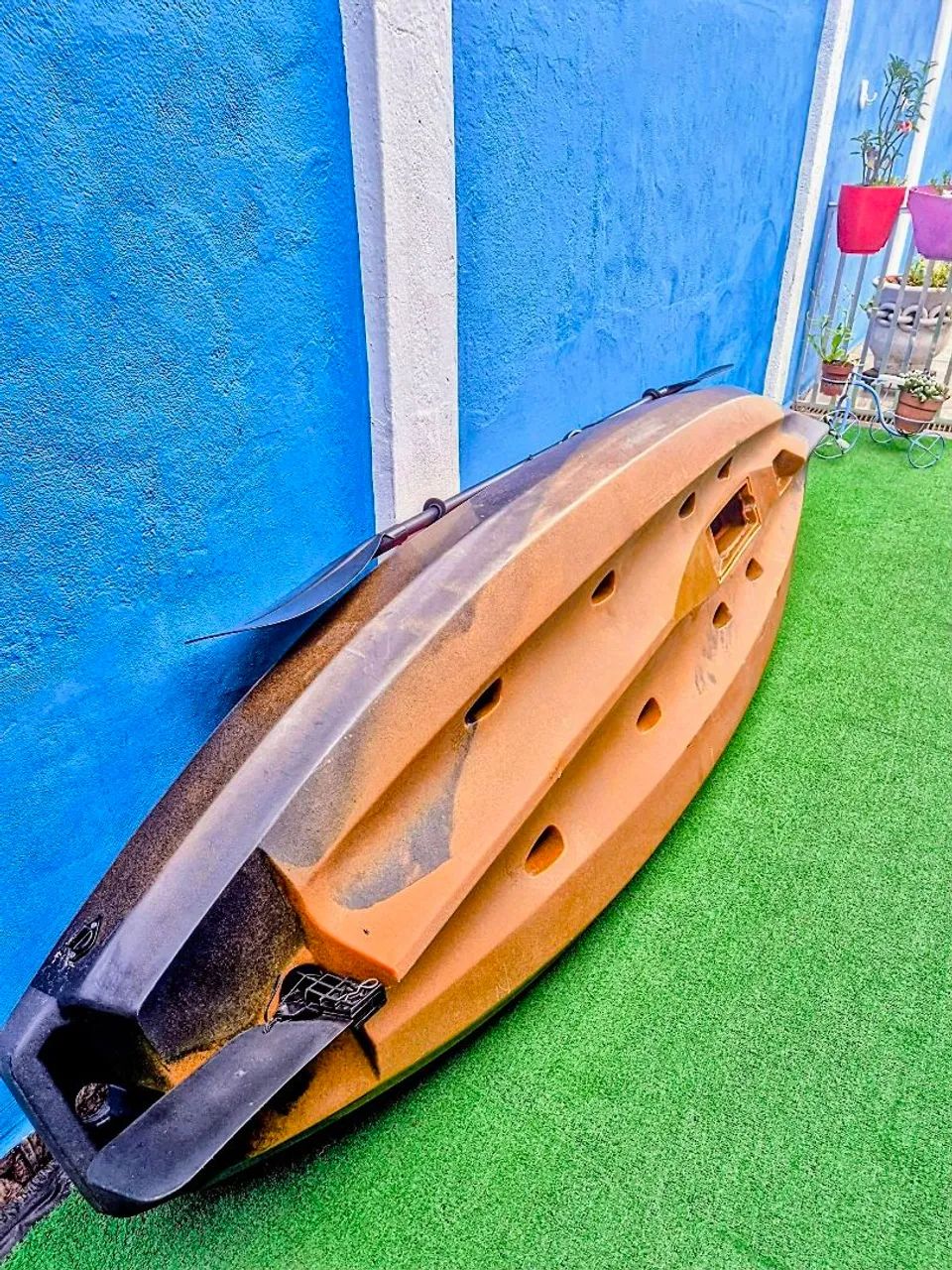 Caiaque de Pesca com estabilidade e qualidade Mako 110 Pro Hidro  - Foto 4
