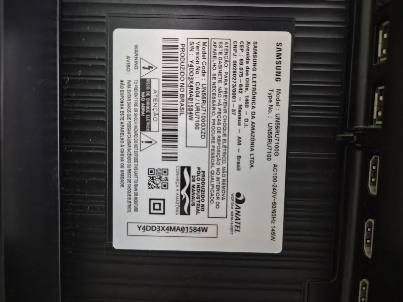 TV Samsung 55 no estado - Foto 4