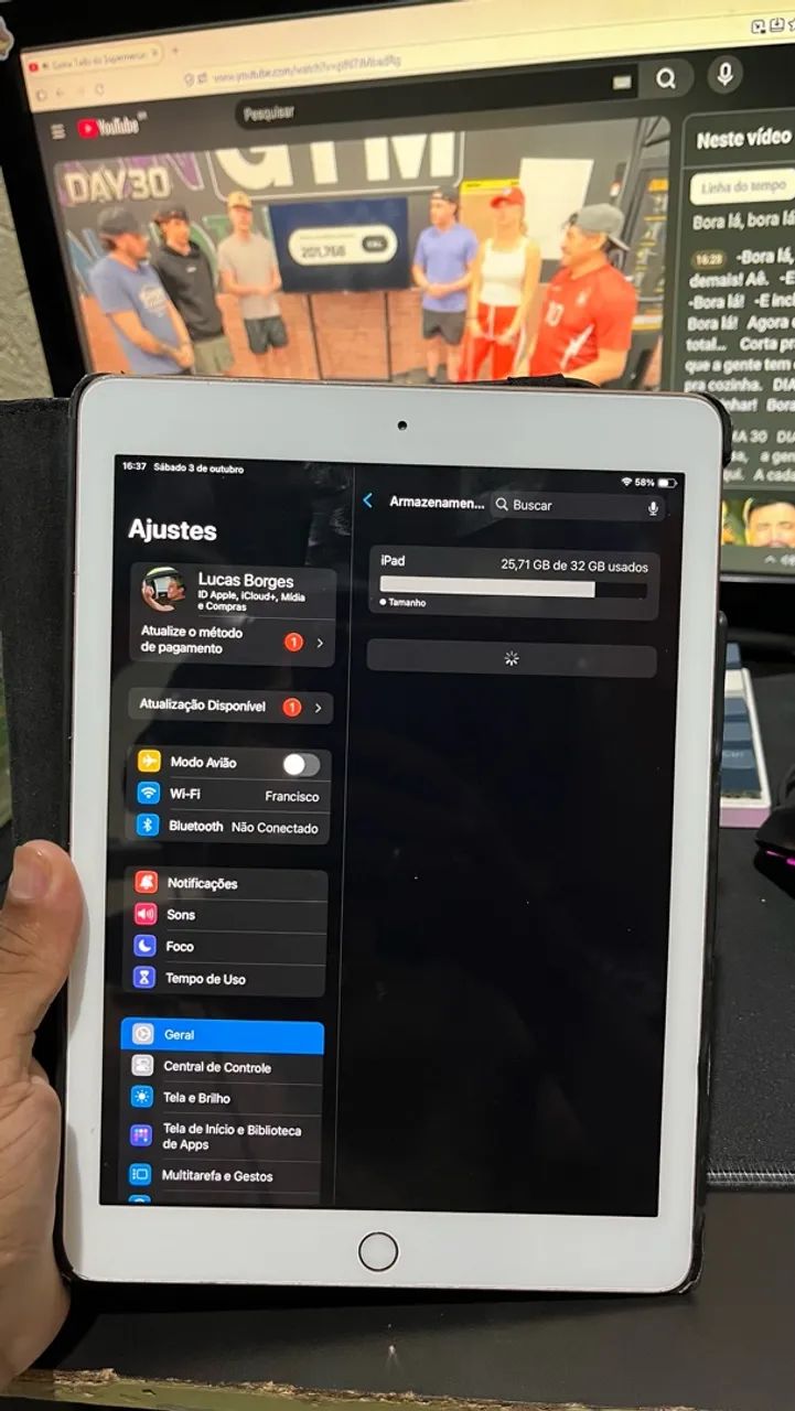 ipad 6 Geração 32 gb - Foto 2