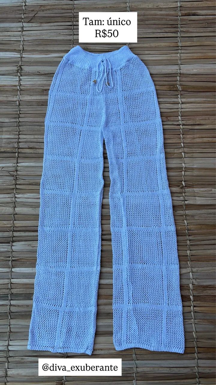 Calça tricô saída  - Foto 4