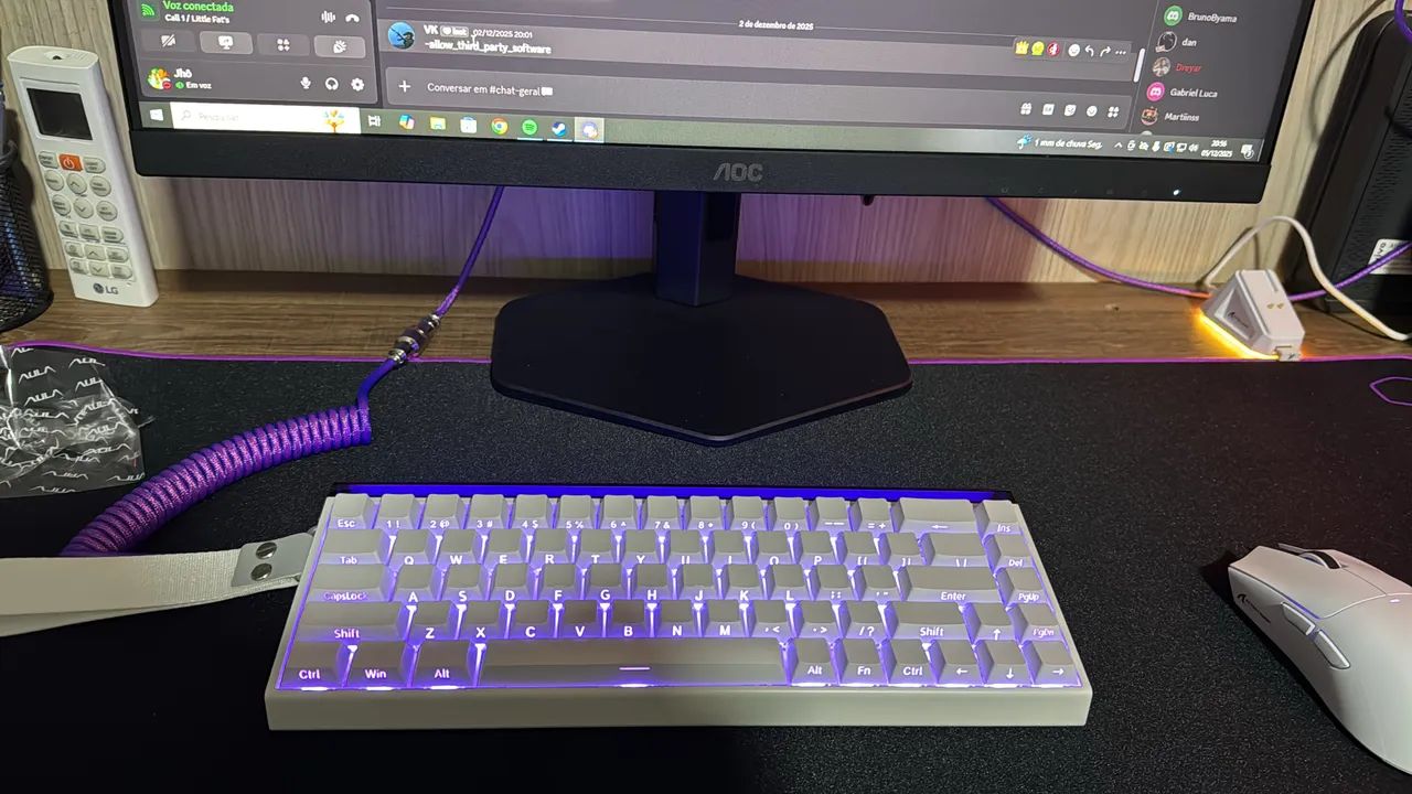 Teclado Aula Hero 68HE Magnético - Foto 2