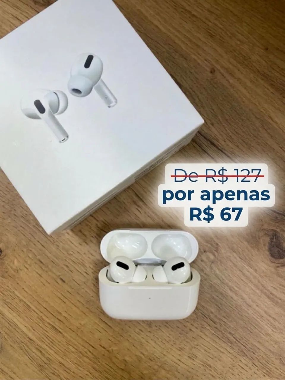 Fone de ouvido AirPods 