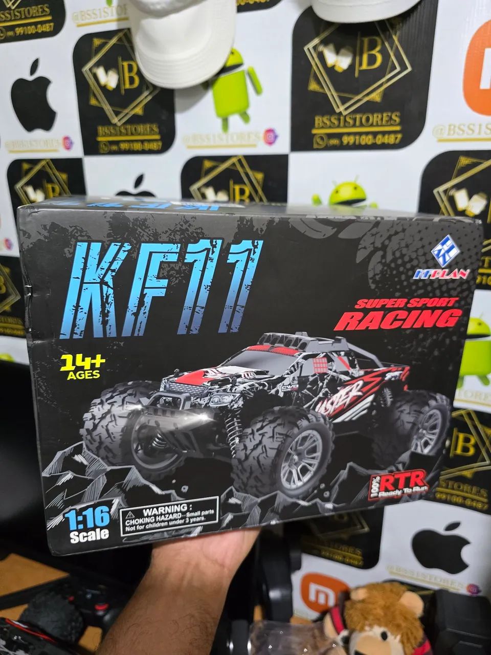 Carrinho controle remoto Rc 4x4