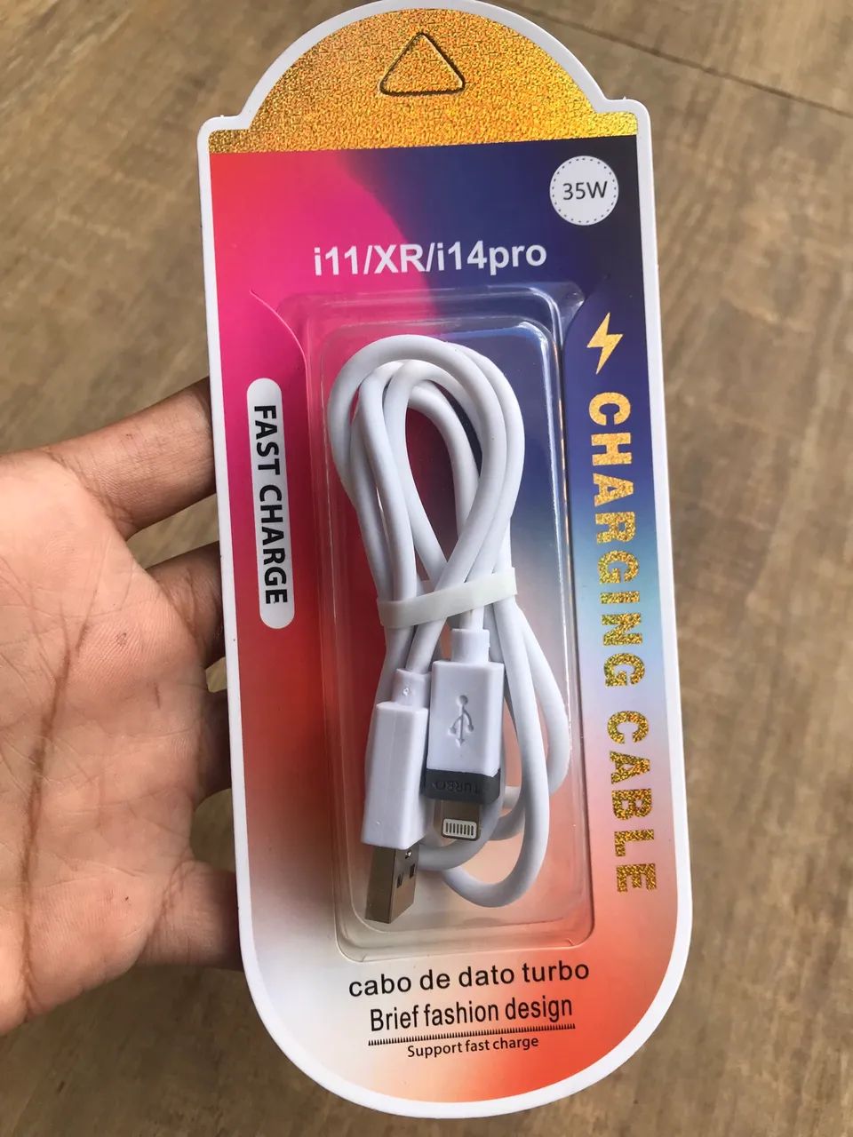 Cabo USB para iPhone, IOS!! Queima de estoque 8,99 a unidade.... - Foto 2