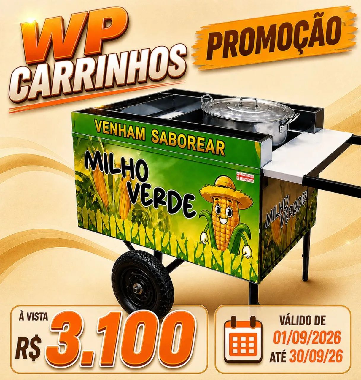 Carrinhos de milho 