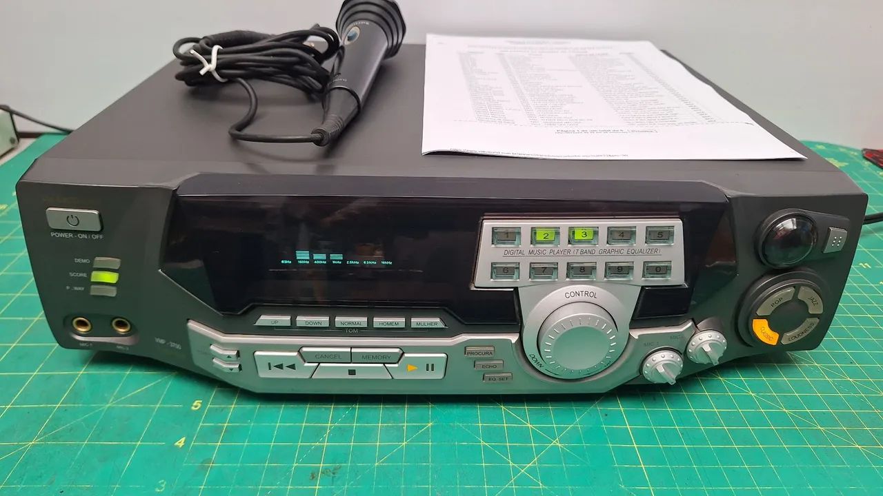 Karaokê raf vmp-3700 funcionando perfeitamente - Foto 2